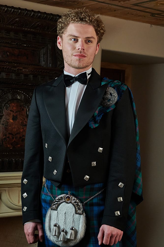 Prince Charlie Kilt Jacket and Vest Combo